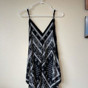 Scarf print dress
